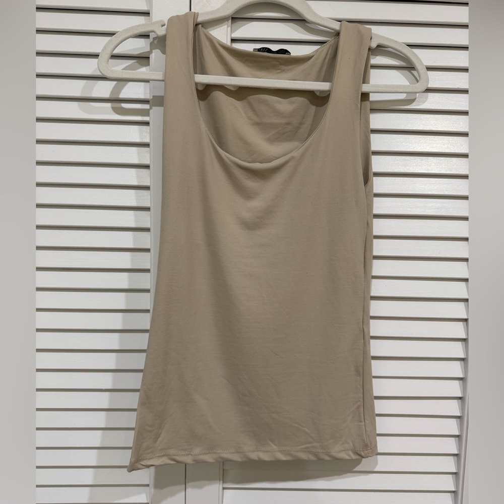 S Zara Nude Tank